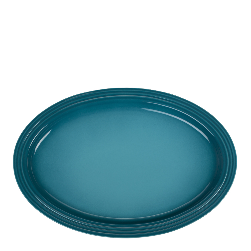 Le Creuset Signature Tarjoiluastia 46 cm Caribbean