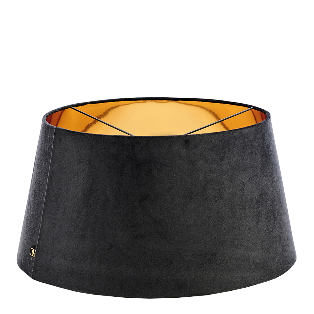 Gynning Design – Signature Lampskärm 50x40x26 cm Svart/Guld