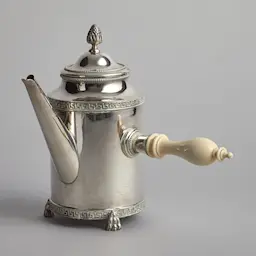Vintage Kaffekanna i nysilver 1900 talets första hälft