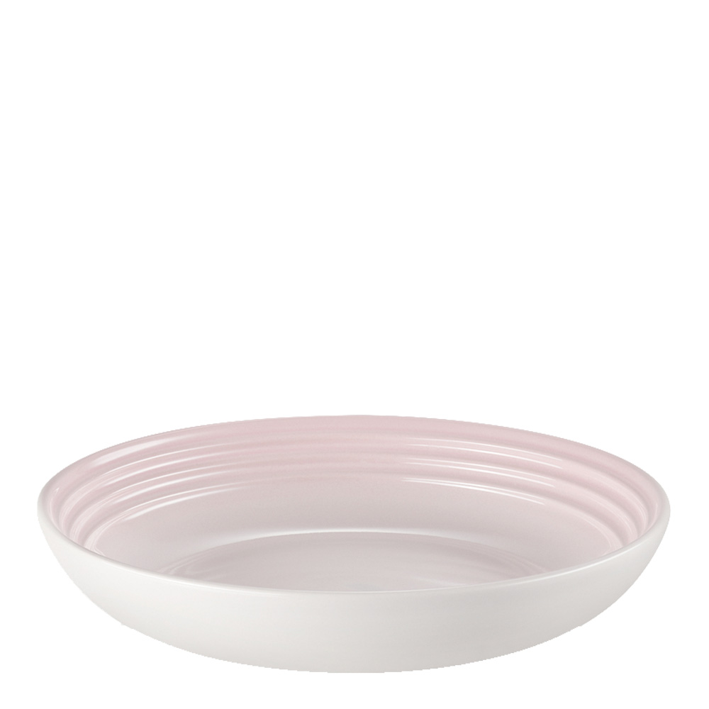 Läs mer om Le Creuset - Signature Pastatallrik 22 cm Shell Pink