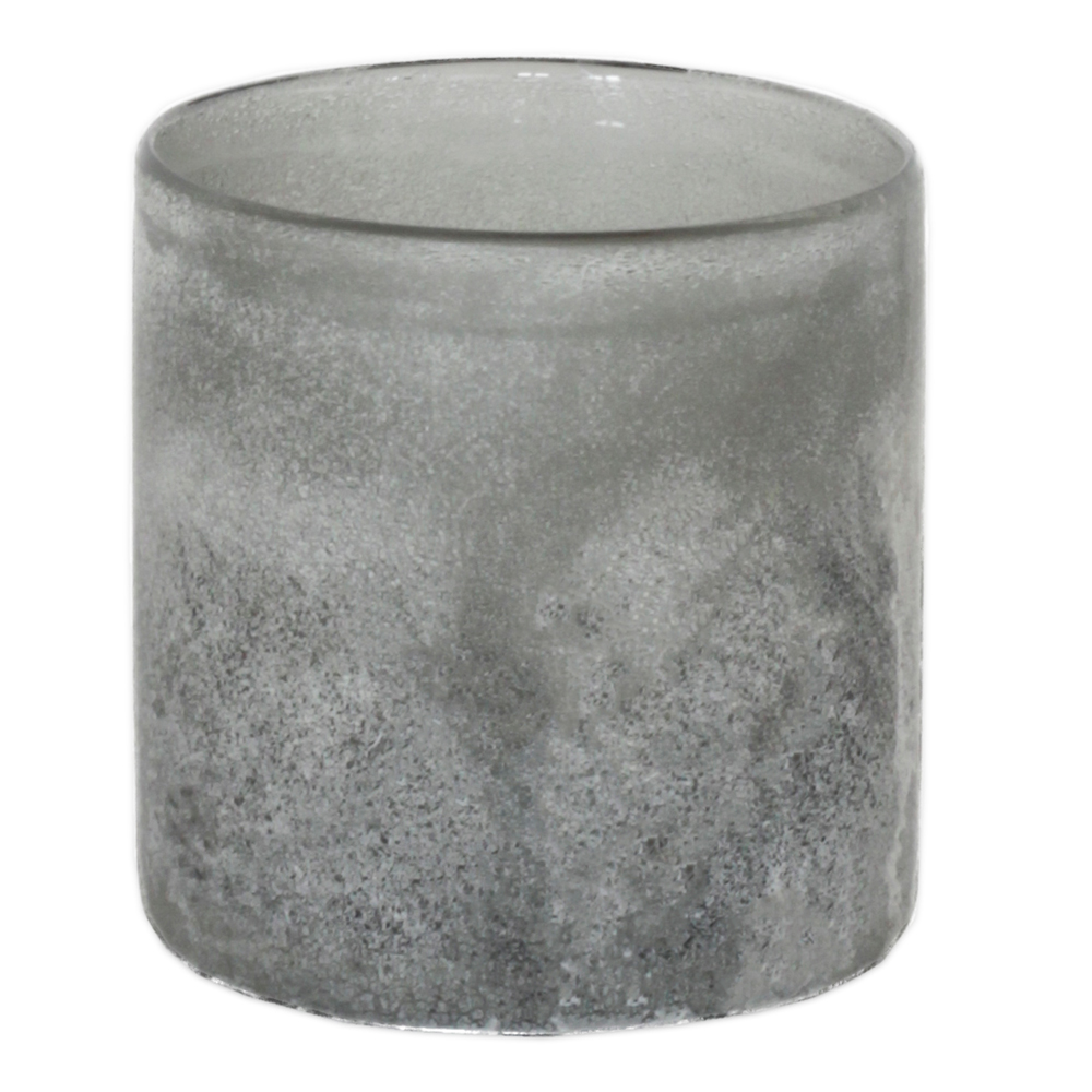 Tell Me More Interiors - Frost lyslykt 9x9 cm grey