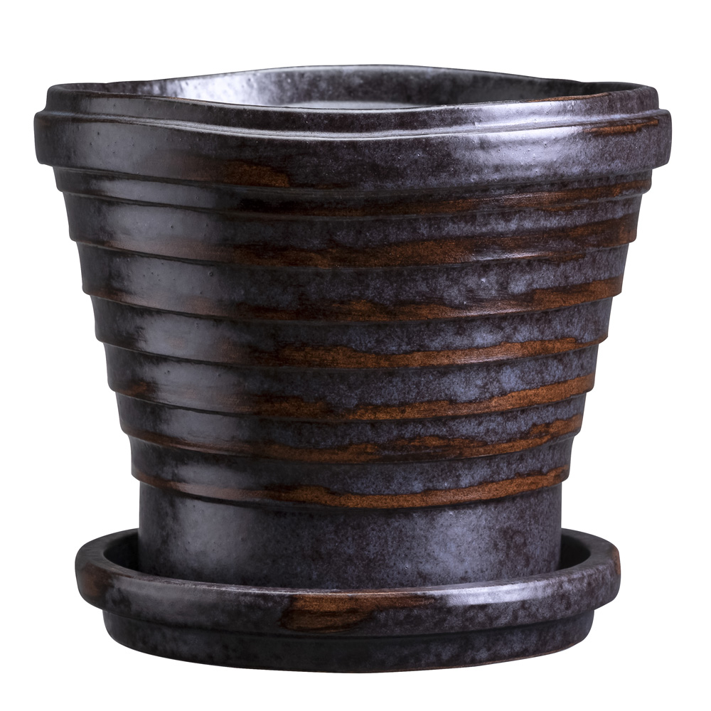 Bergs Potter – Neptune Kruka/Fat 21 cm Vintage Metallic