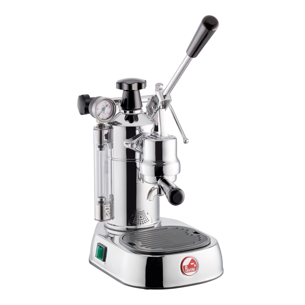 La Pavoni - Professional Manuell kaffemaskin med hävarm Mässing/Svart