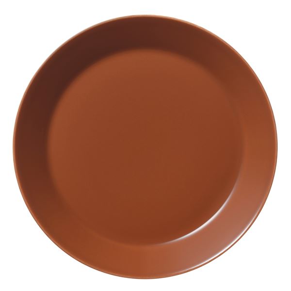 Iittala – Teema Tallrik flat 21 cm Vintage Brun