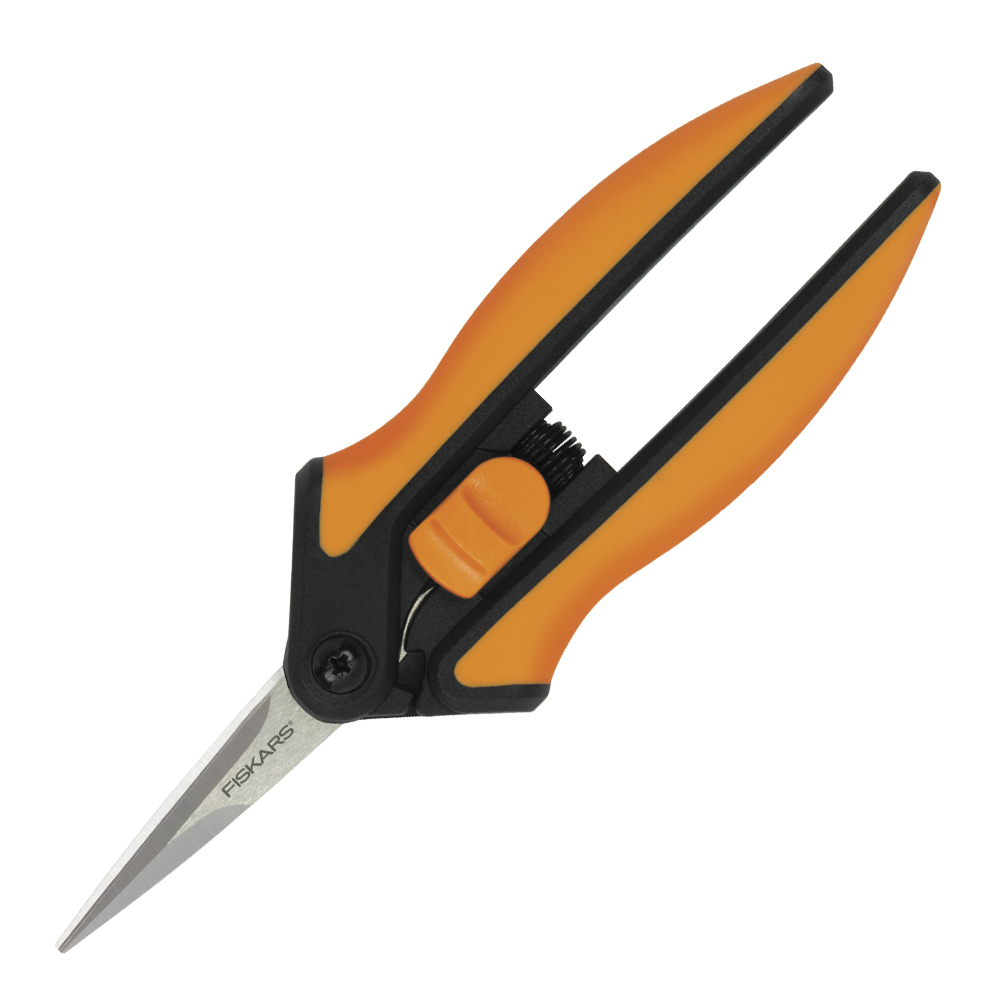 Läs mer om Fiskars - Solid Snip Örtsax SP13 Microtip Orange