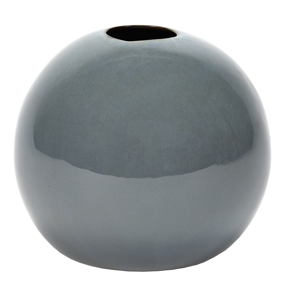 Serax - Ball Vas Keramik 17 cm Rökblå