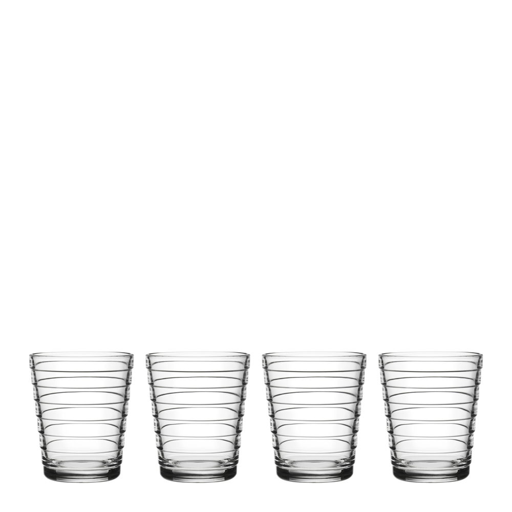 Iittala Aino Aalto Juomalasi 22 cl 4 kpl Kirkas