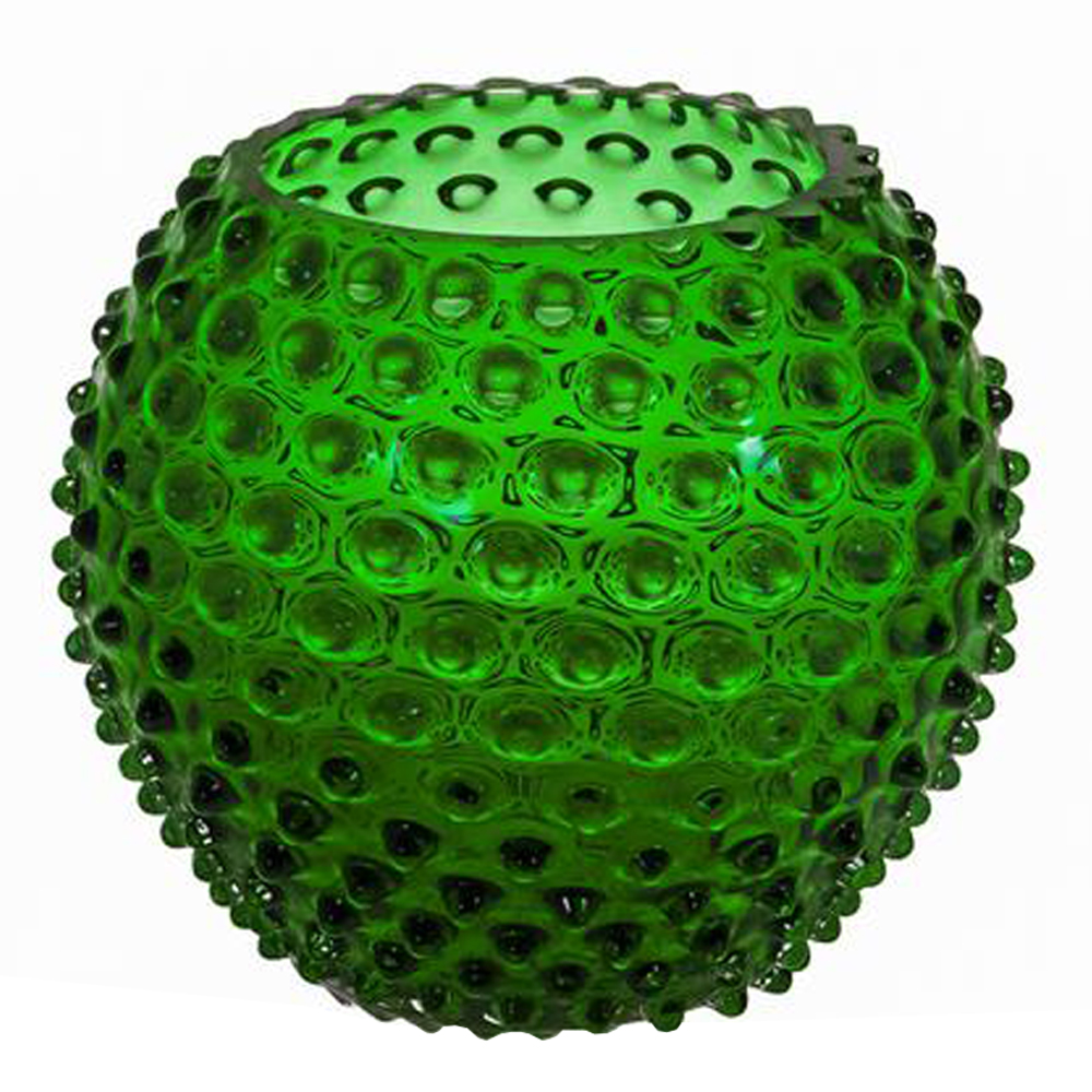 Klimchi - Hobnail Vas 25 cm  Dark Green