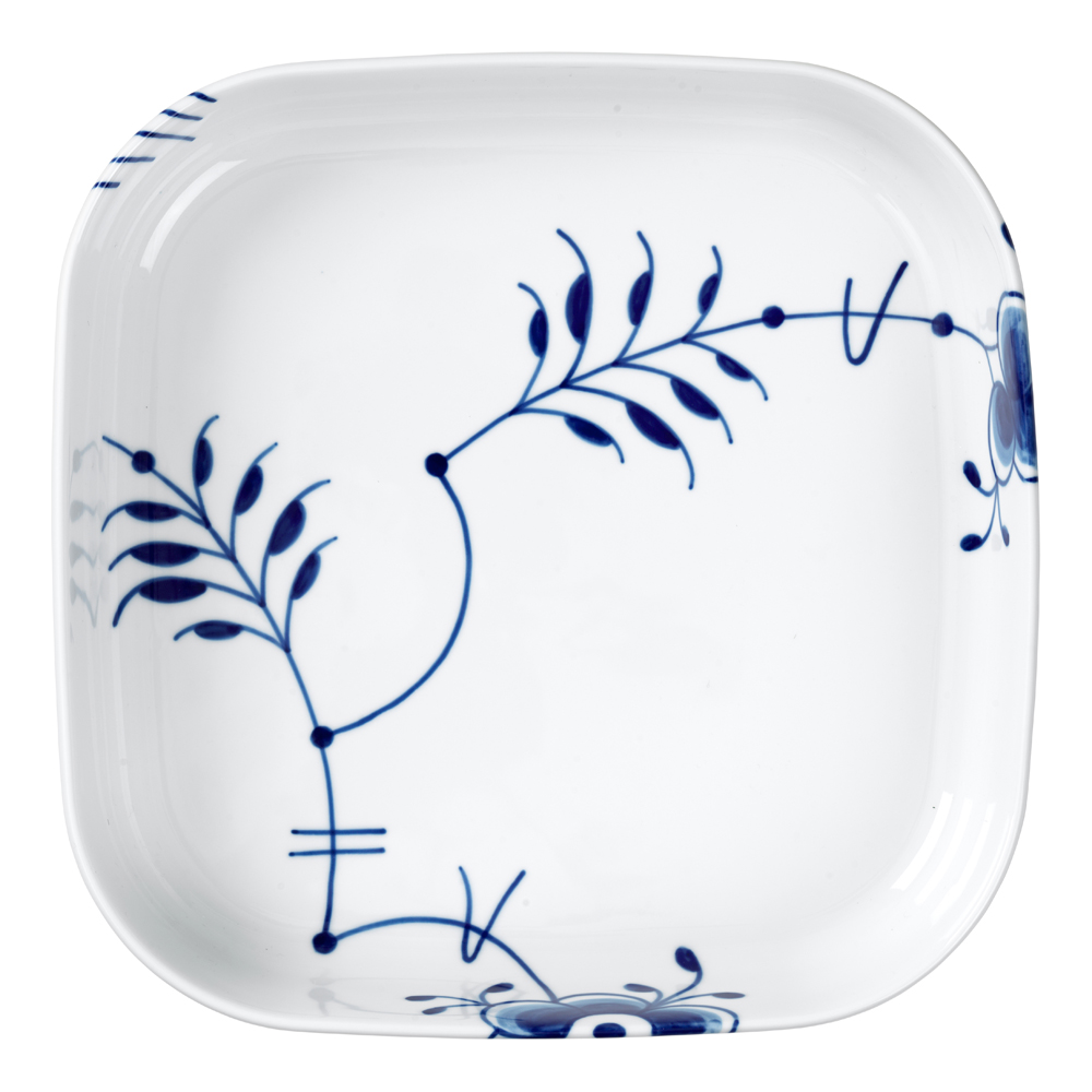 Royal Copenhagen - Blue Fluted Mega ovnsform firkantet 25x25 cm