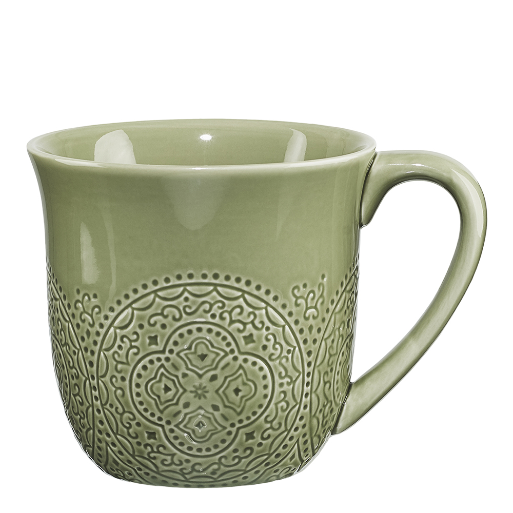 Läs mer om Cult Design - Orient Mugg 30 cl Pesto