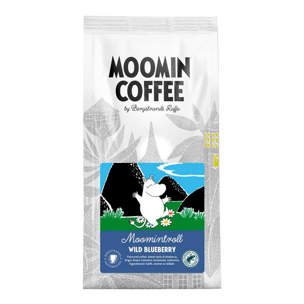 Bergstrands Kafferosteri – Mumintrollet Kaffe Blåbär 250 g