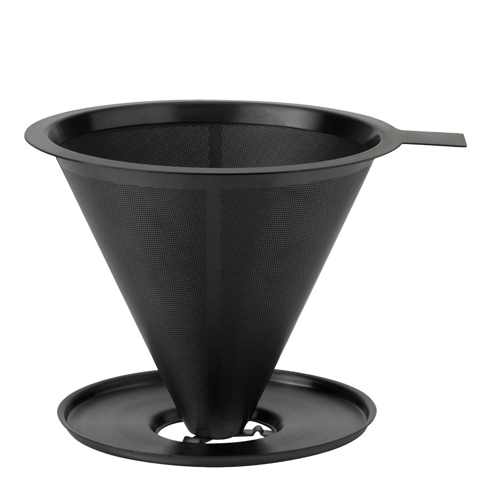 Läs mer om Stelton - Nohr Slow Brew Kaffetratt Black metallic