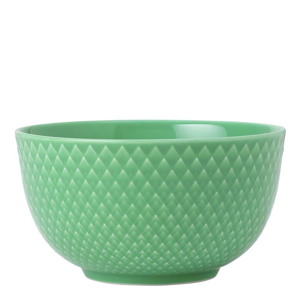 Lyngby Porcelain - Rhombe Color Skål 11 cm Grön