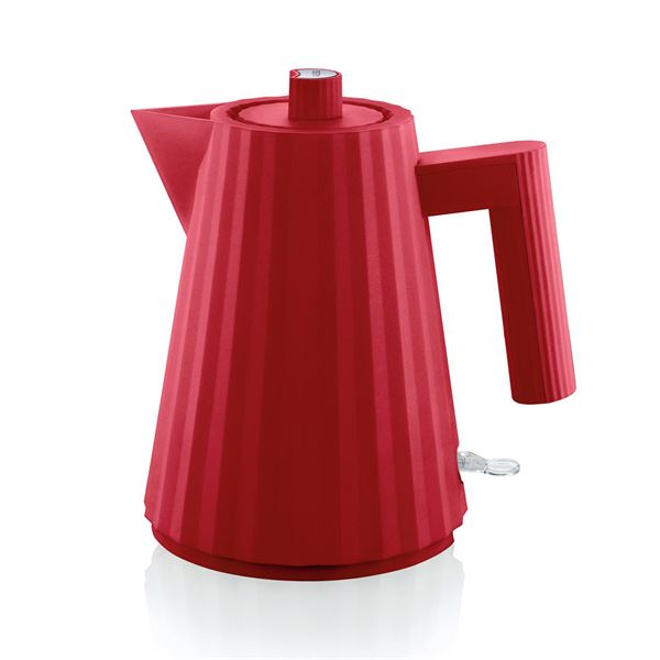 Alessi – Plissé Vattenkokare 1 L Röd