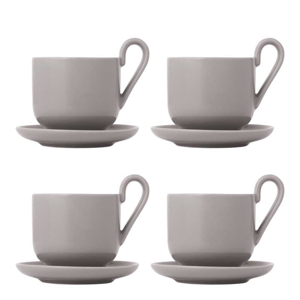 Blomus – Ro Espressomugg 4-pack Mourning Dove