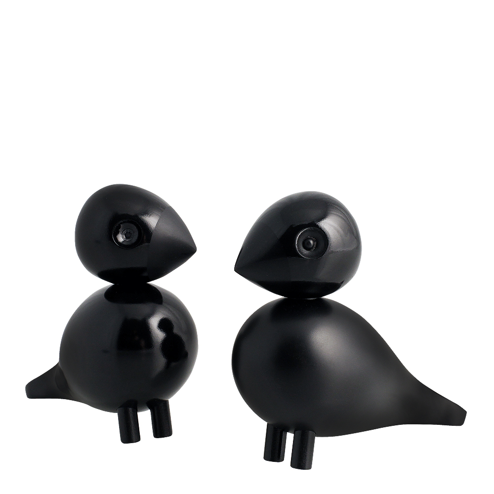Kay Bojesen - Lovebirds 8,8 cm Musta