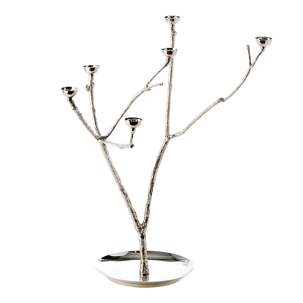 Pols Potten - Twiggy Kandelaber 65 cm Silver