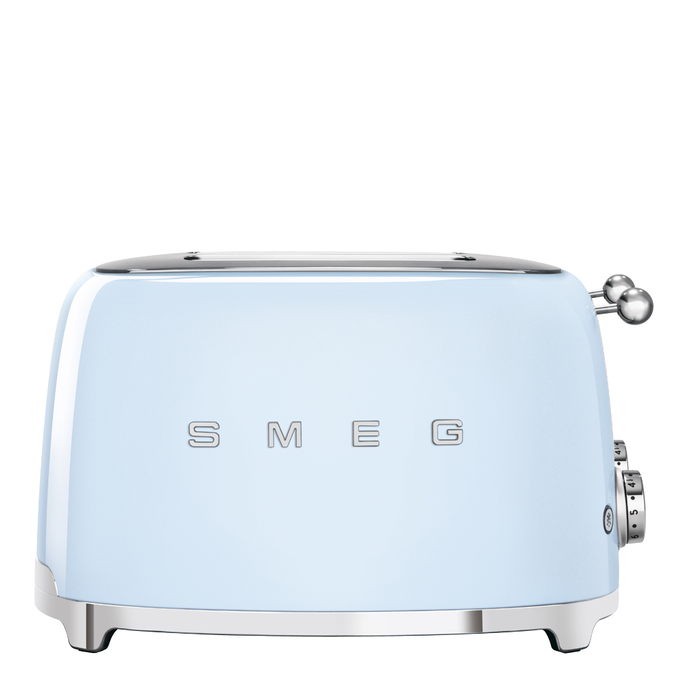 Läs mer om Smeg - Smeg 50s style Brödrost 4 skivor Blå