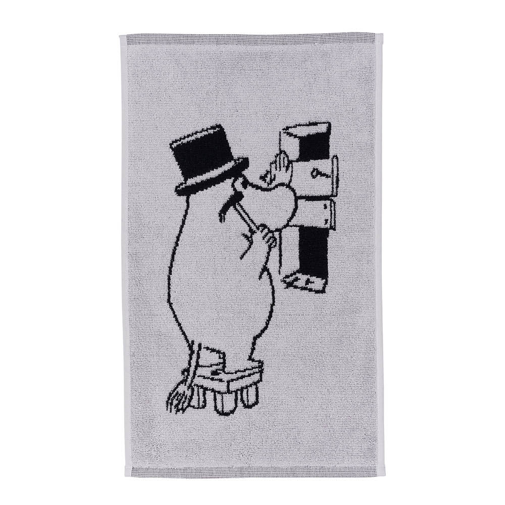Arabia - Mumin Handduk 30x50 cm Muminpappa Grå