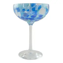 Magnor Swirl Champagneglas 22 cl Blå