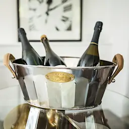 Culinary Concepts Heritage Champagnekjøler med Lærhåndtak  hover