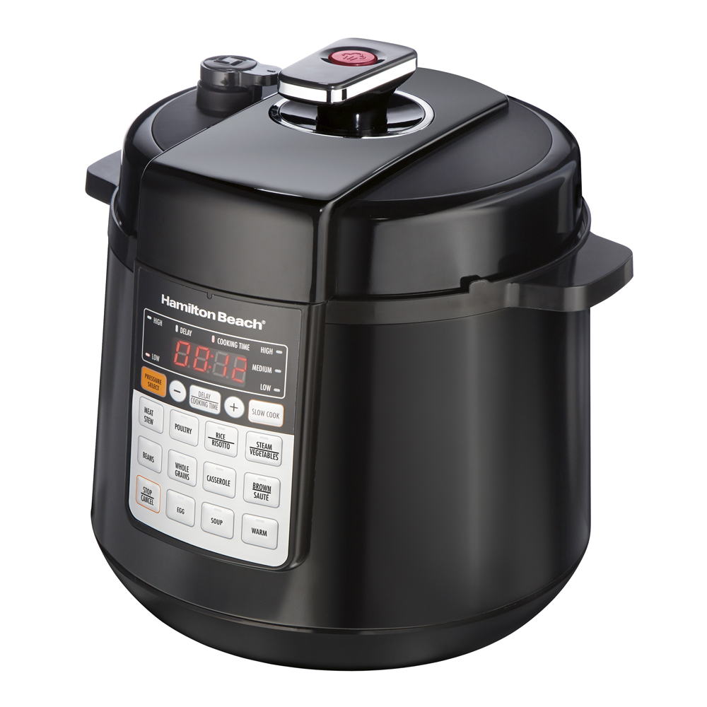 Hamilton Beach - Tryckkokare Multi-funktion 5,7 L Svart