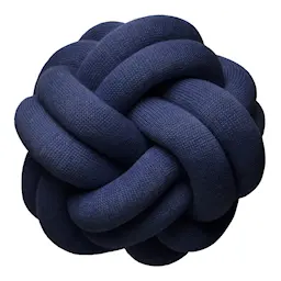 Design House Stockholm Knot Pute 30 cm Mørkeblå 