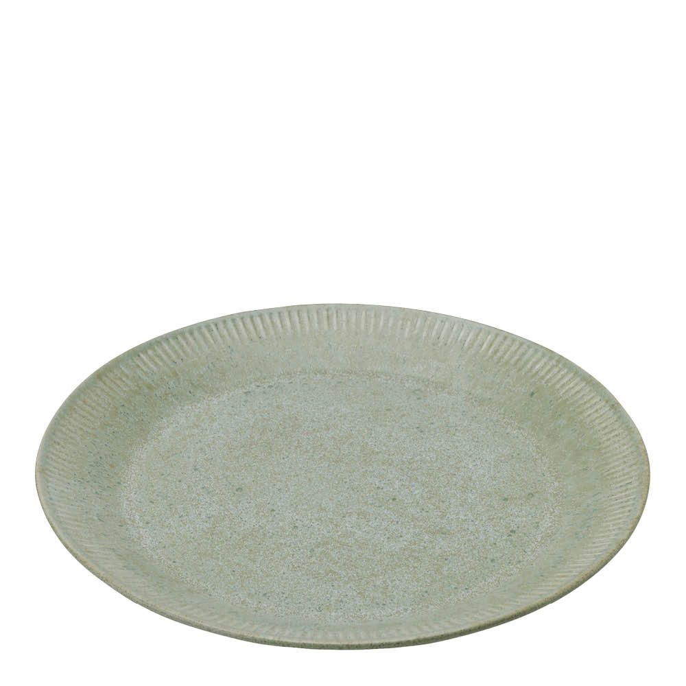 Läs mer om Knabstrup Keramik - Knabstrup Tallrik 27 cm Olive