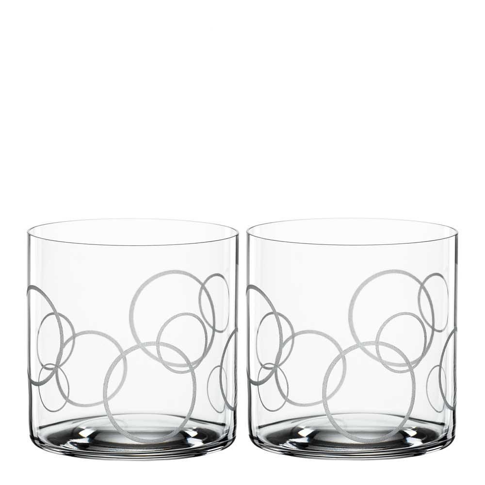 Spiegelau - Signature Drinks Circles Tumbler 33 cl 2-pack