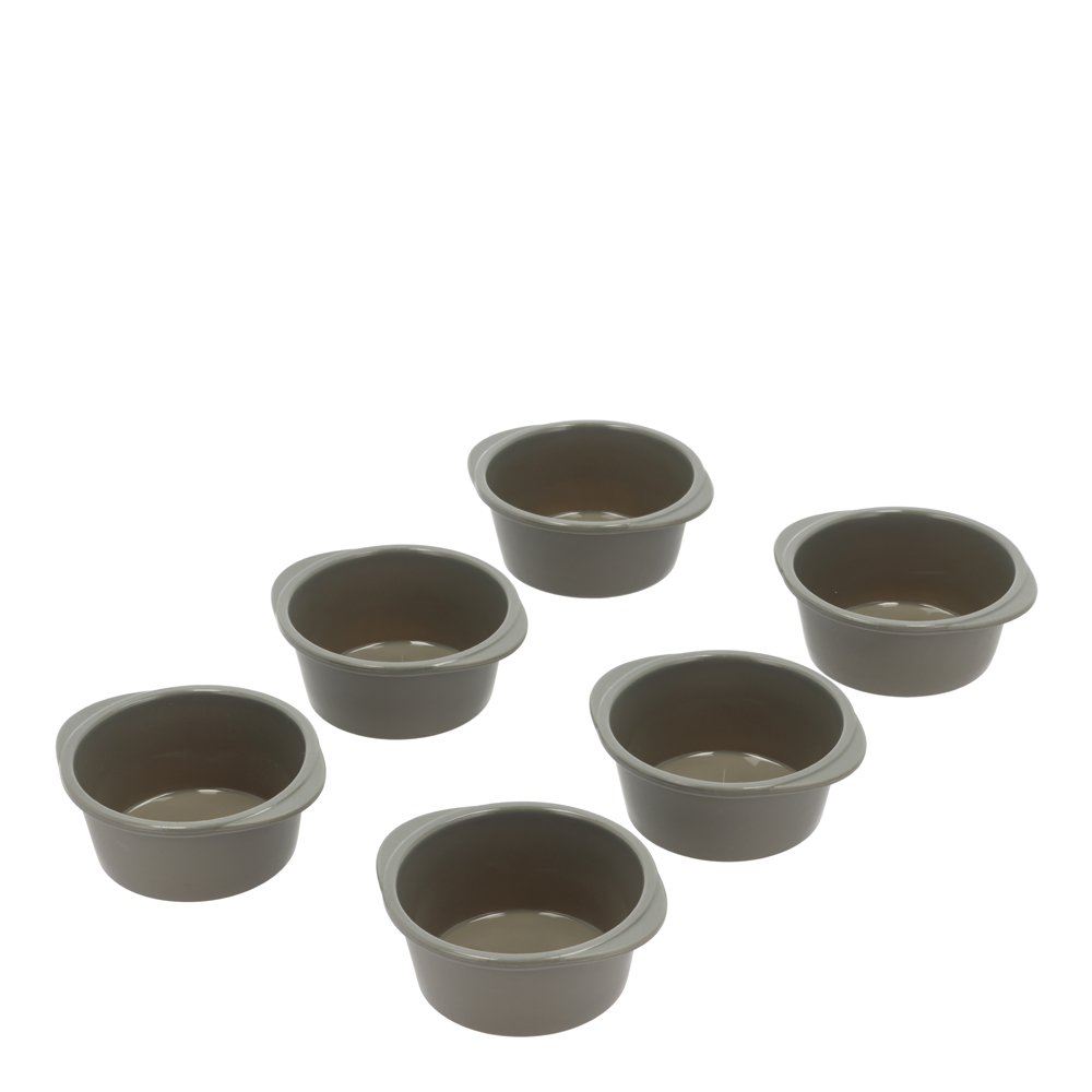 Tareq Taylor - Cupcake-/Kanelbullsform Pecan för 6 stycken 9x4 cm Green