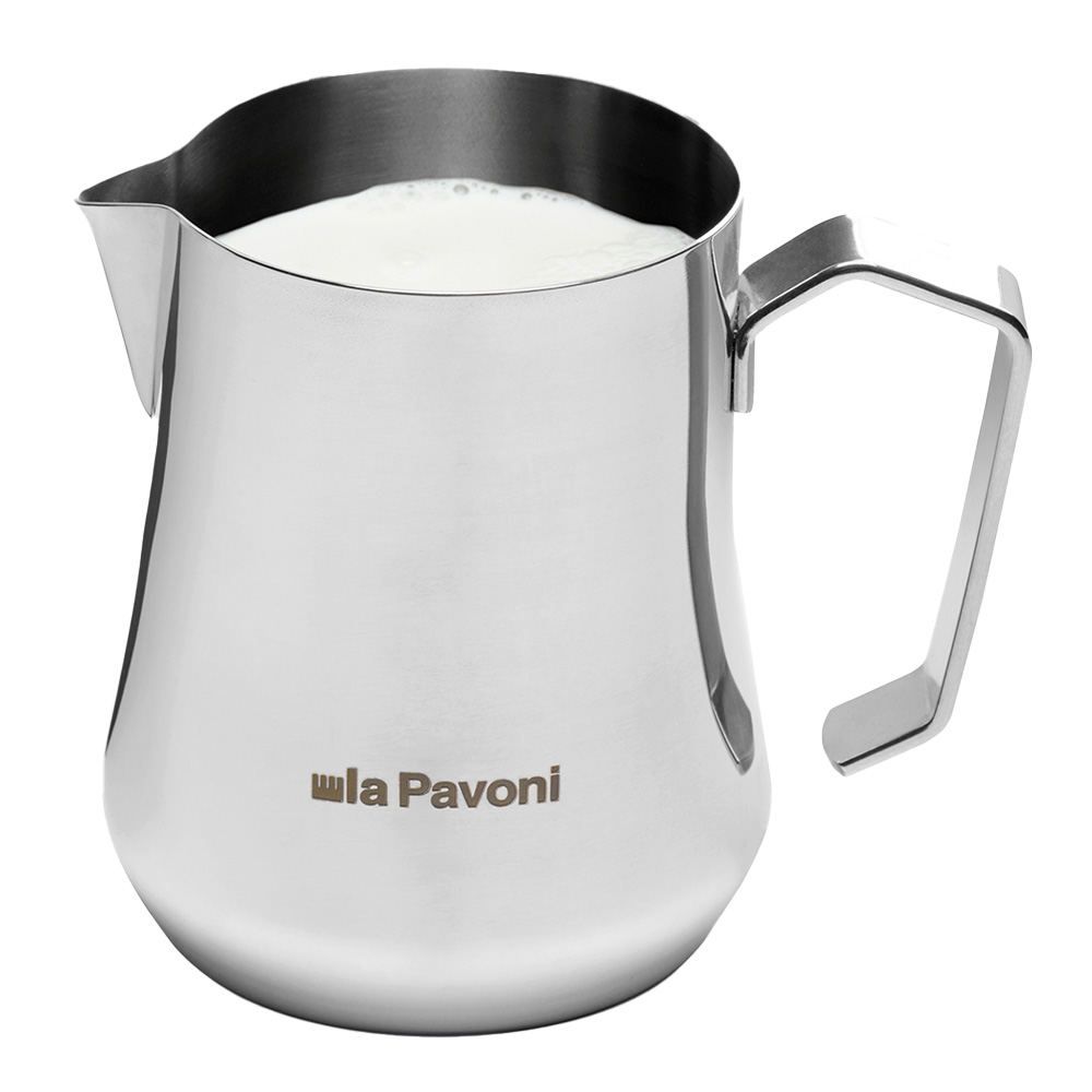 La Pavoni - Melkekanne 35 cl rustfritt stål