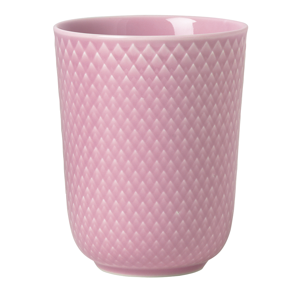 Lyngby Porcelain - Rhombe Color Mugg 33 cl Rosa