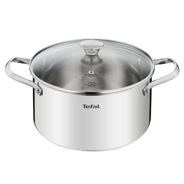 Tefal – Cook Eat Gryta 20 cm M/Lock Rostfritt Stål