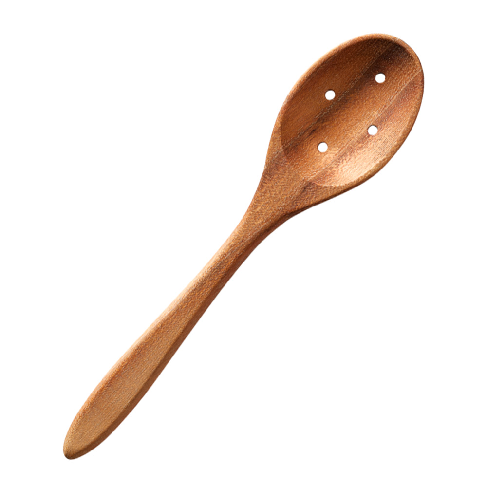 Aida - Raw oliven skje 18 cm teak