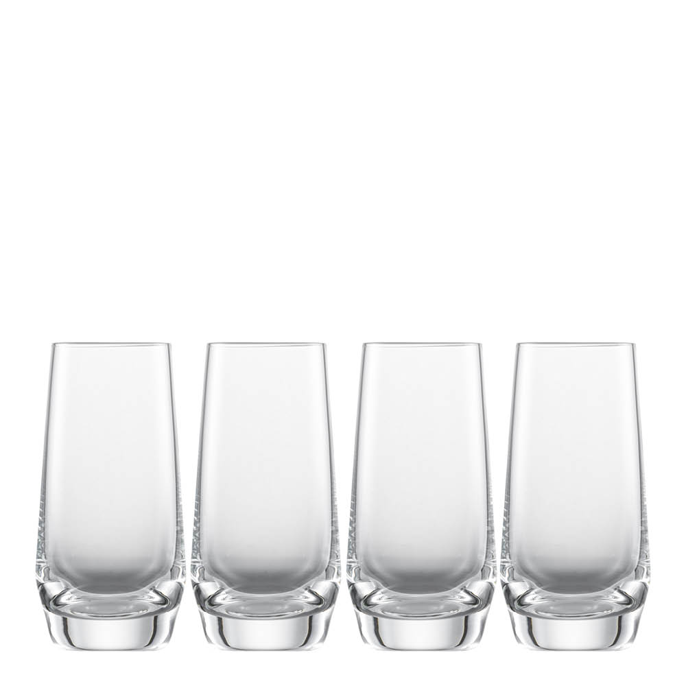 Läs mer om Zwiesel - Pure Shotglas 9,4 cl 4-pack Klar