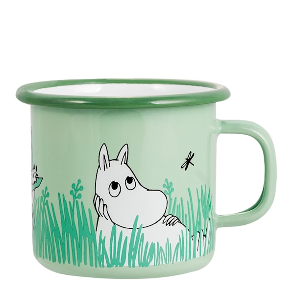 Mumin Emaljmugg Pojkarna 25 cl  