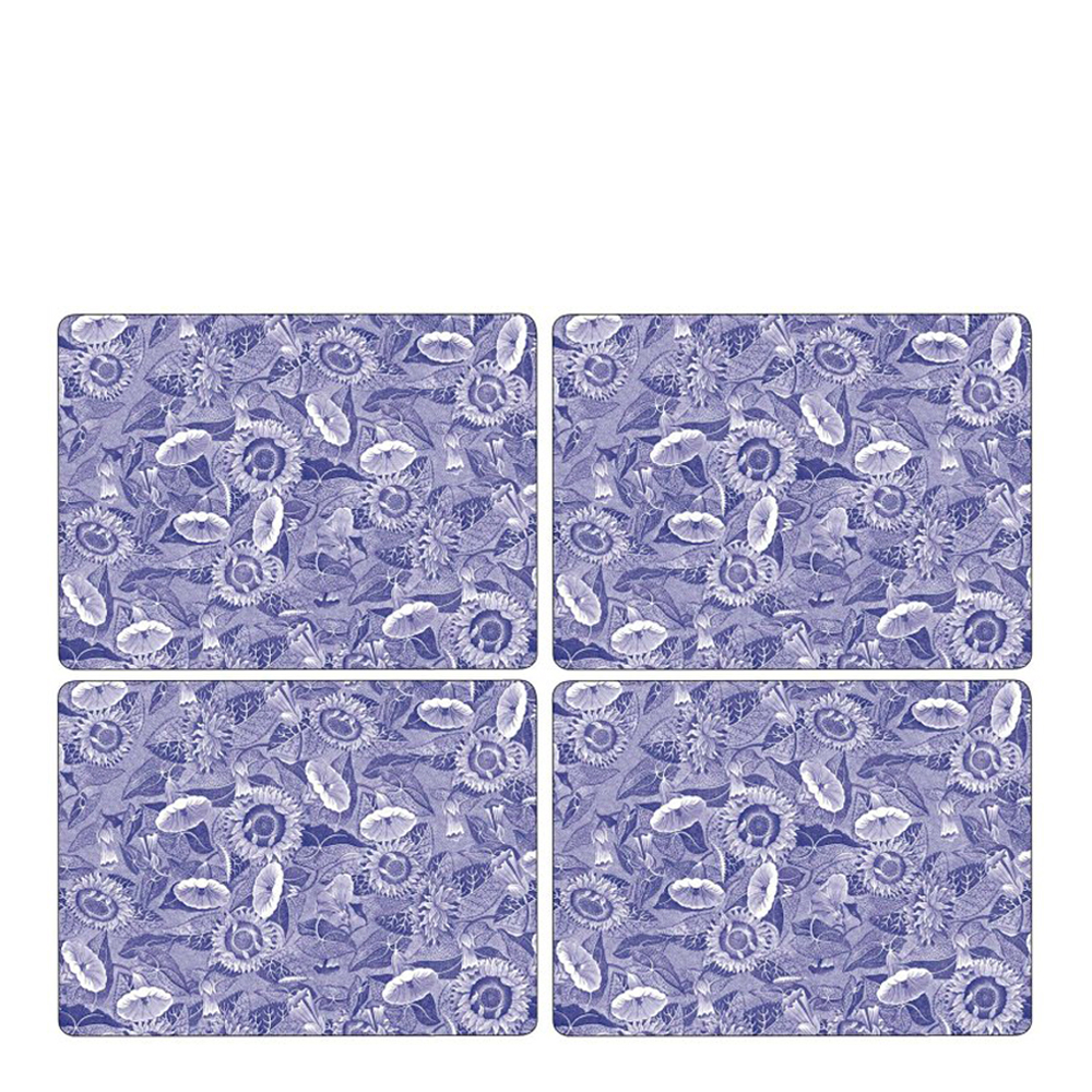 Pimpernel – Blue Room Sunflower Bordsunderlägg 4-pack