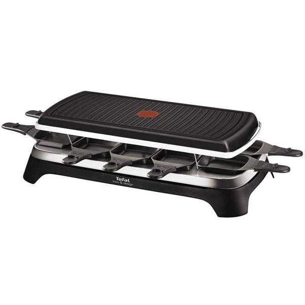 Tefal - Raclette Grill Inox&Design Svart