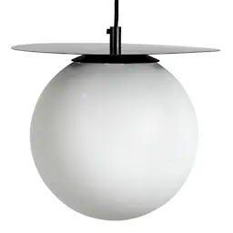 Byon Lush Globe taklampe 27 cm svart/hvit