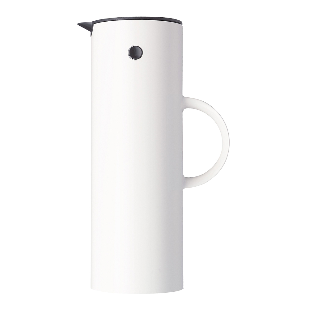 Läs mer om Stelton - EM77 Termoskanna 1 L Vit