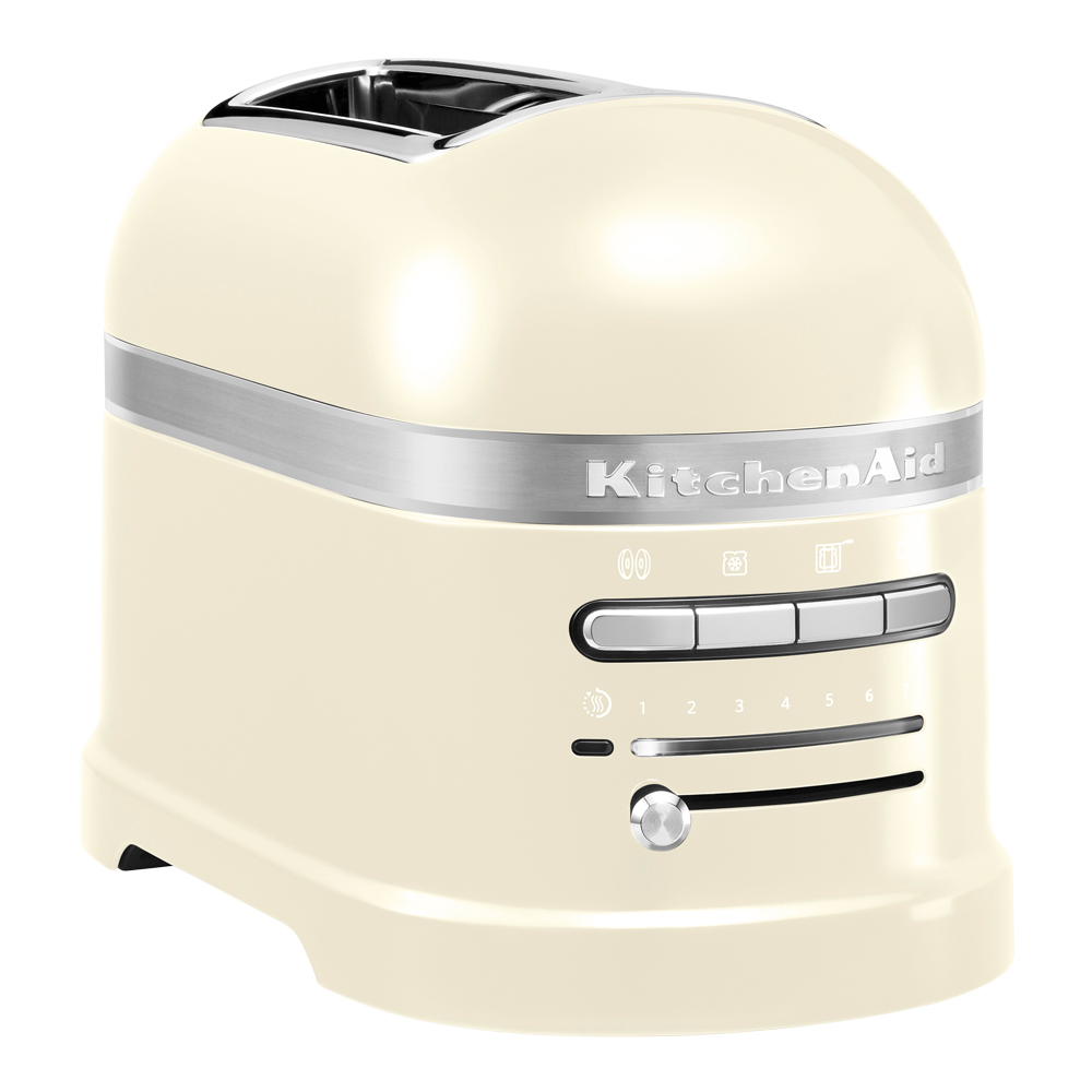 Läs mer om KitchenAid - KitchenAid Artisan Brödrost 2 skivor Creme