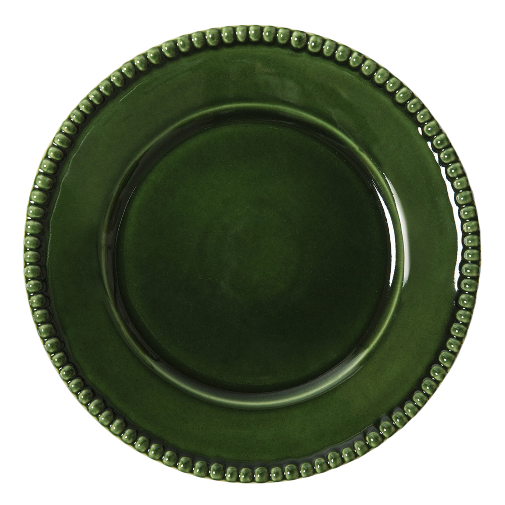 PotteryJo – Daria Tallrik 28 cm Moss