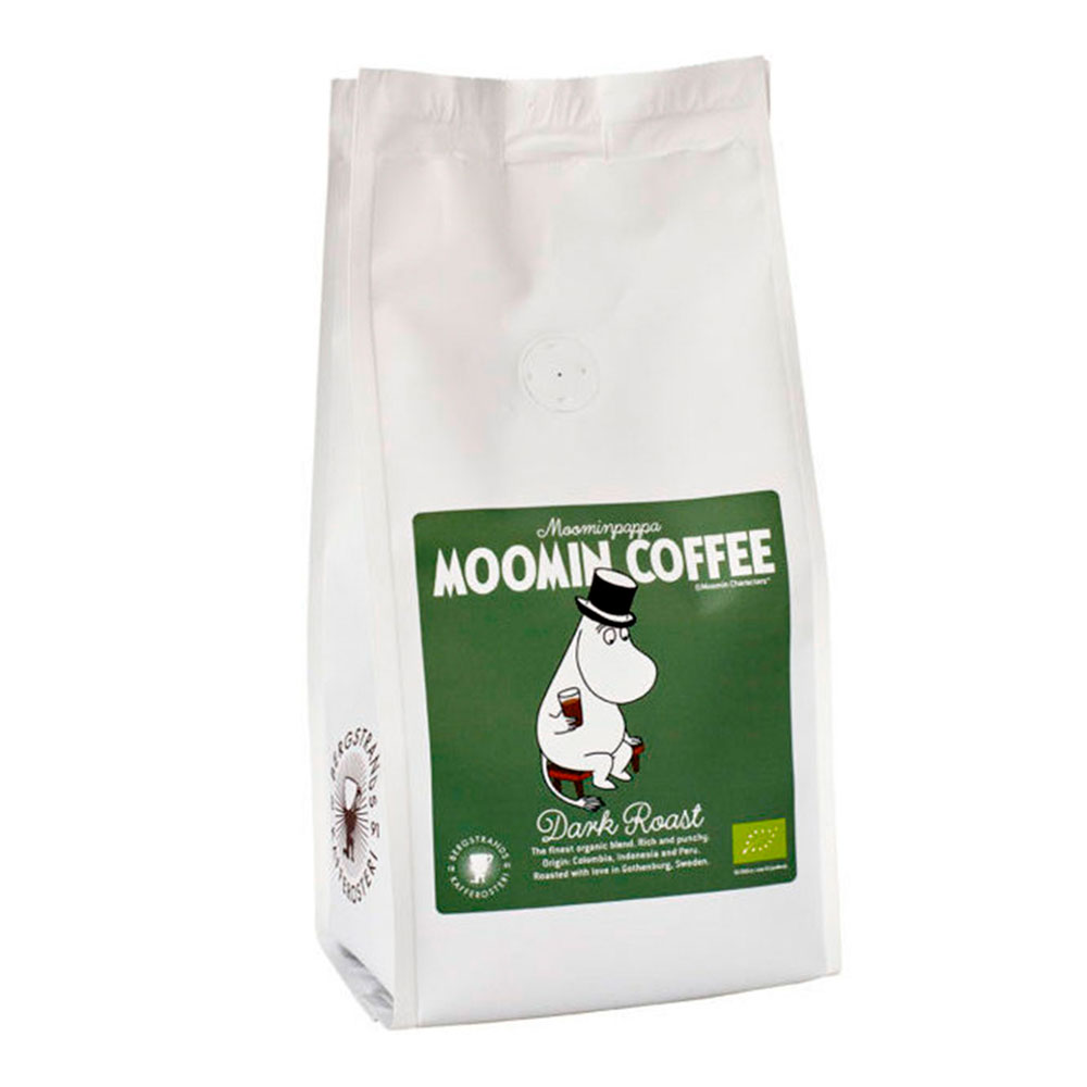 Läs mer om Bergstrands Kafferosteri - Muminpappa Kaffe Mörkrost Eko 250 g