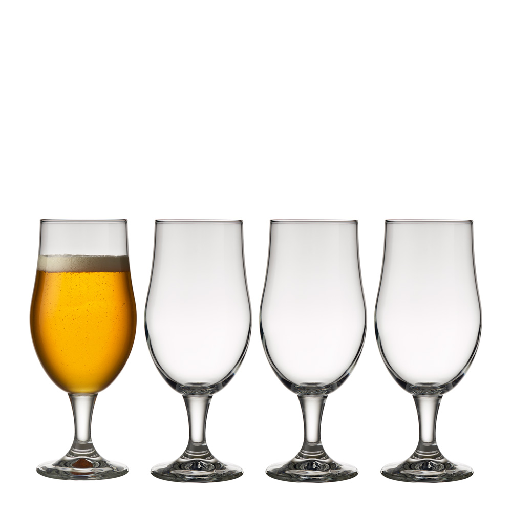 Lyngby Glas - Juvel Ölglas 49 cl 4-pack