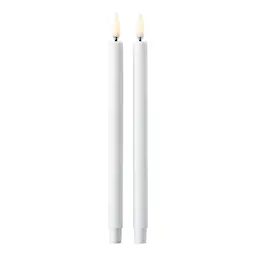 Stoff Nagel Uyuni Kruunukynttilä LED 2 kpl Valkoinen