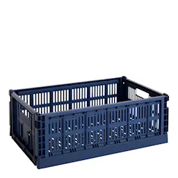 Hay Colour Crate Kori L 34,5x53 cm Dark Blue