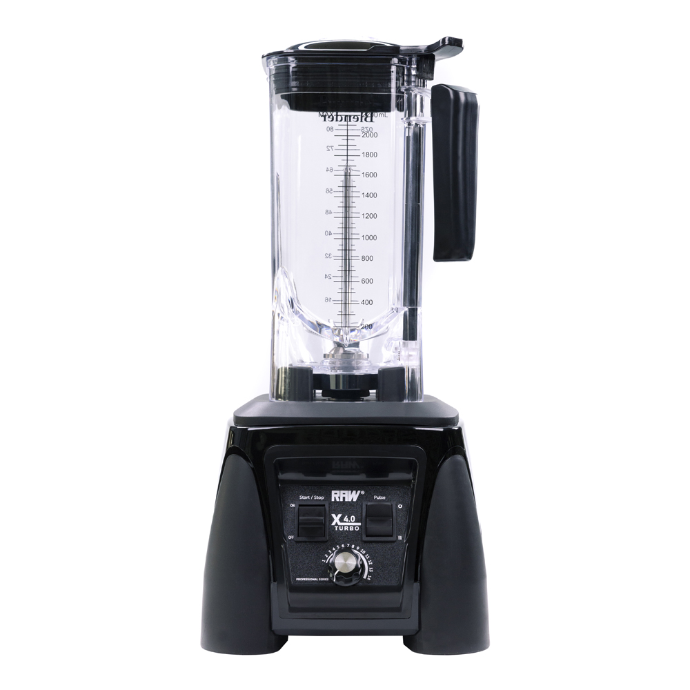 Raws - High Speed Blender X 4,0 Turbo 2380 W Svart