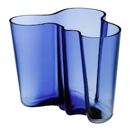 Iittala Alvar Aalto Collection Vase 16 cm Ultramarine Blå