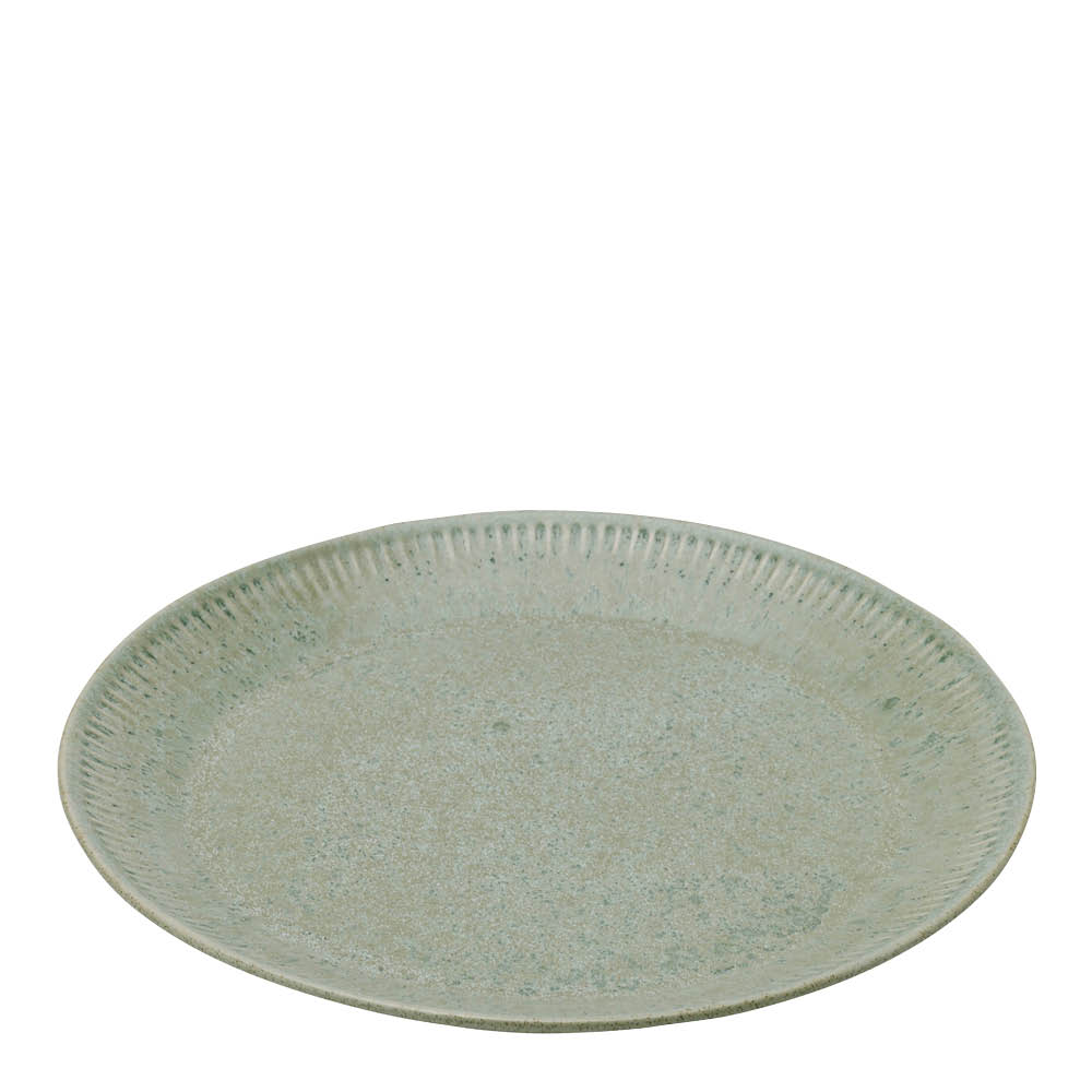 Läs mer om Knabstrup Keramik - Knabstrup Tallrik 22 cm Olive