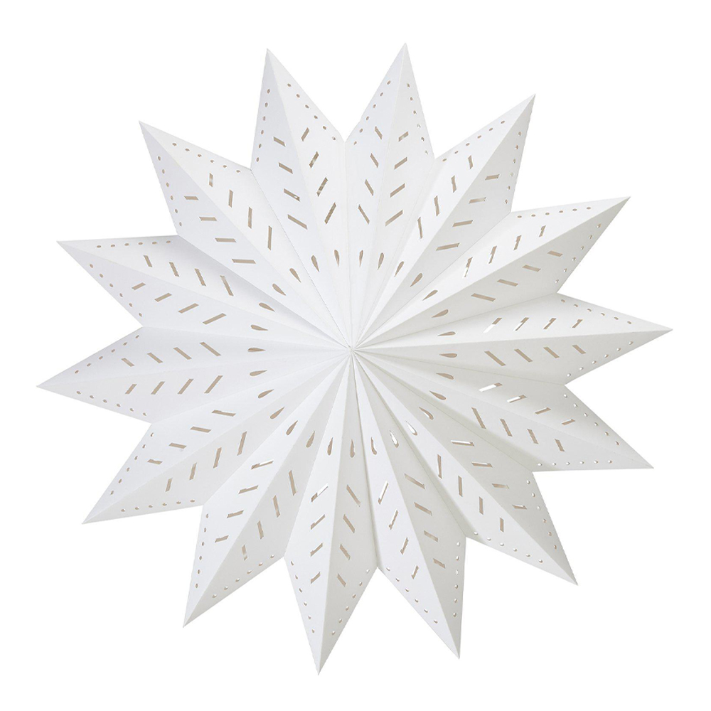 PR Home - Alfa Julstjärna Vit 50 cm  Vit